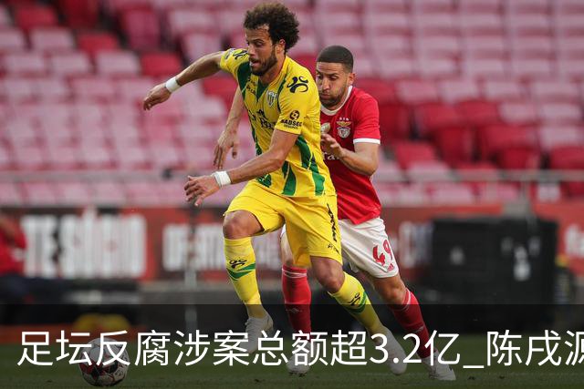 足坛反腐涉案总额超3.2亿 陈戌源李铁2人达2亿